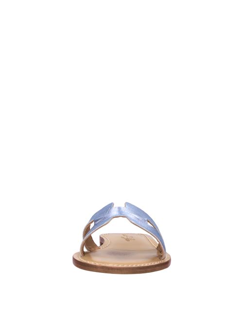 Mules in pelle FEDERICA STELLA | A005 20 LAM.ARGENTO